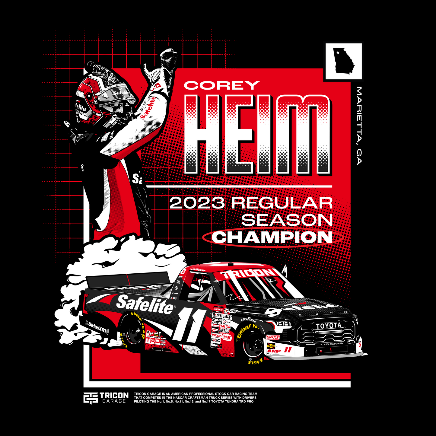 Corey Heim Regular Season Championship Tee