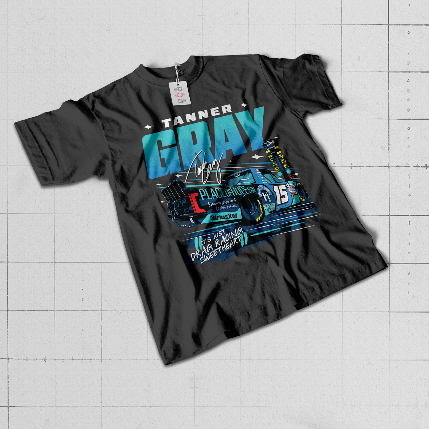 Tanner Gray Graphic Tee