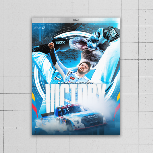 Limited Edition Kaden Honeycutt Signed Win Poster (Pre-Order)