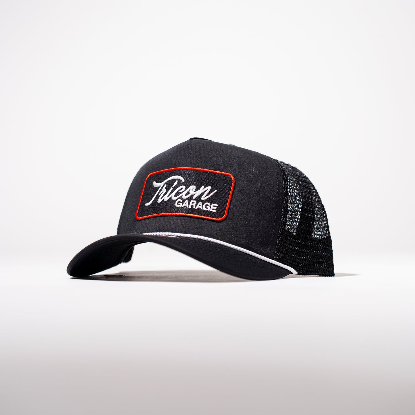Black on Black 5-Panel Patch Snapback