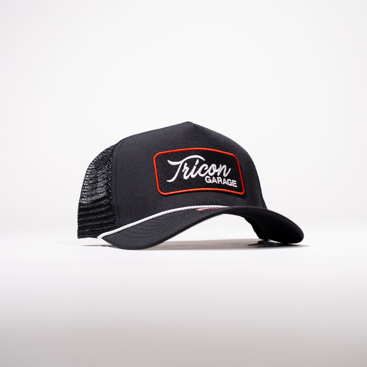 Black on Black 5-Panel Patch Snapback