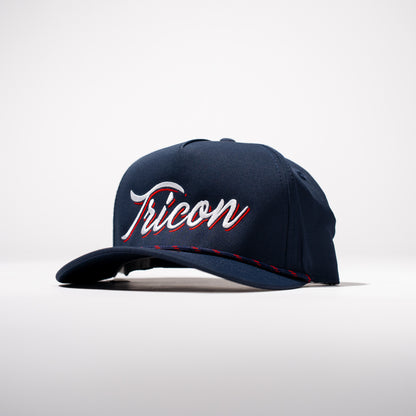 Two-Tone Script Snapback