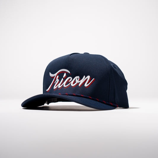 Two-Tone Script Snapback