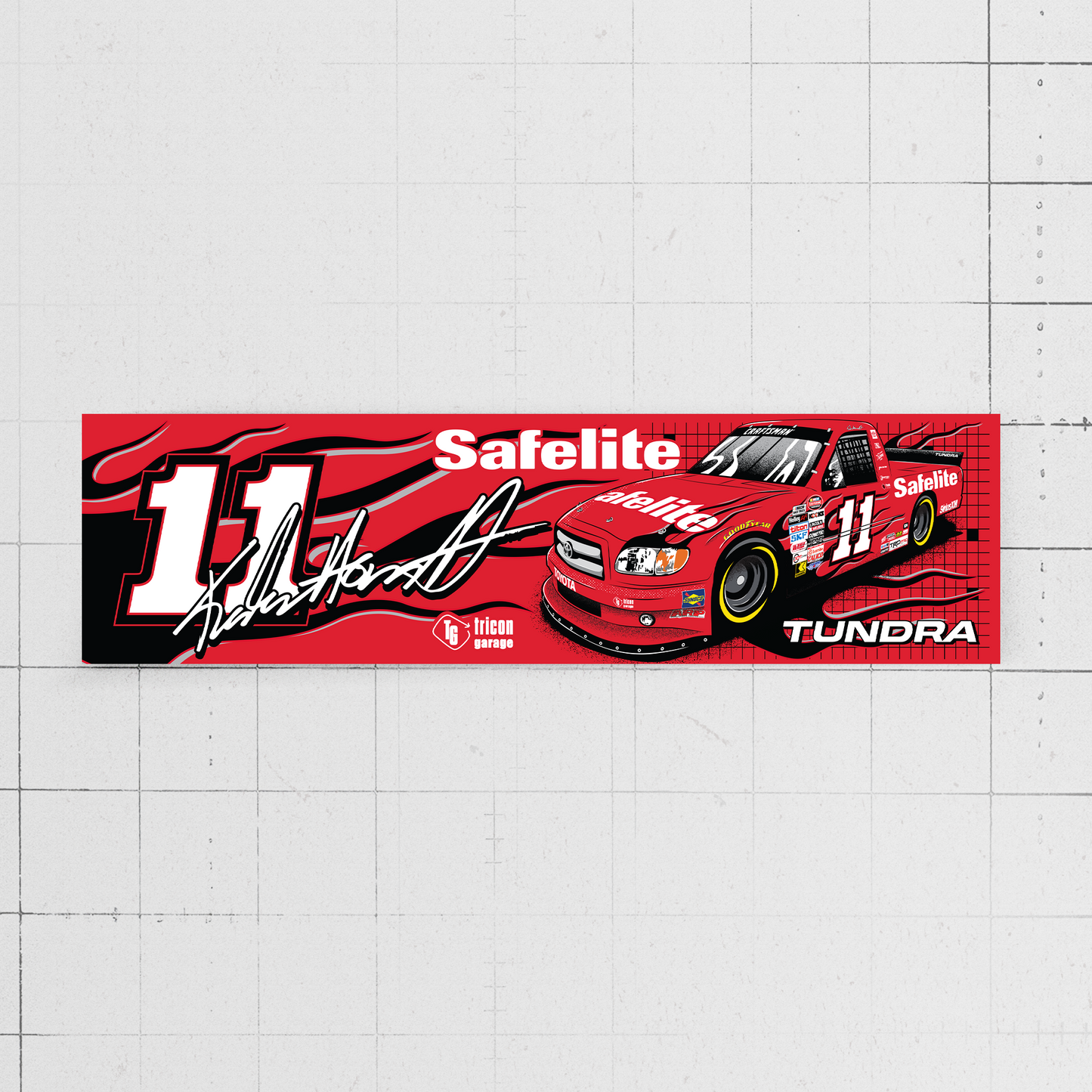 Kaden Honeycutt Throwback Decal
