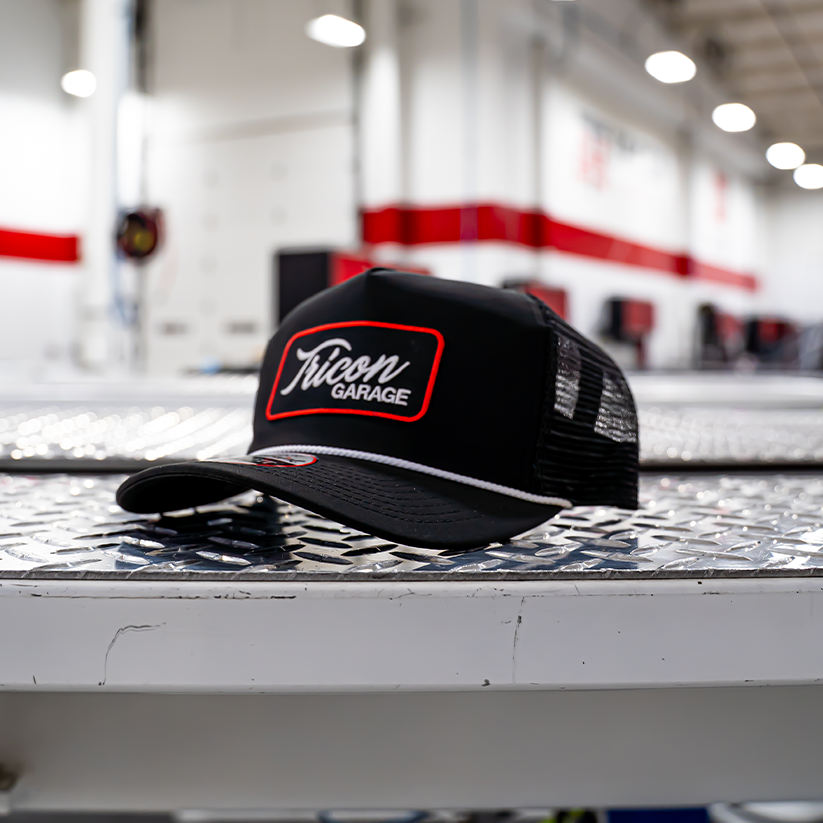 Black on Black 5-Panel Patch Snapback